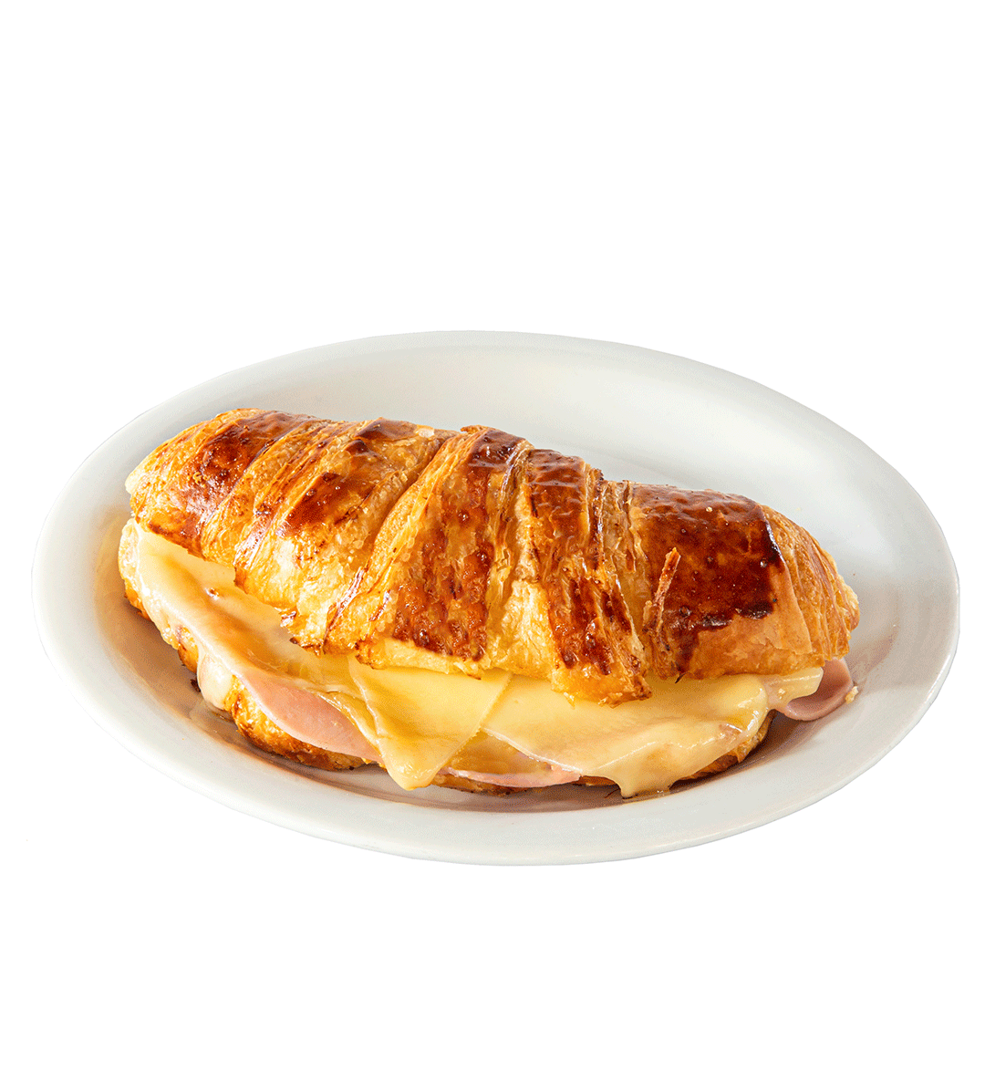 croissant presunto e queijo