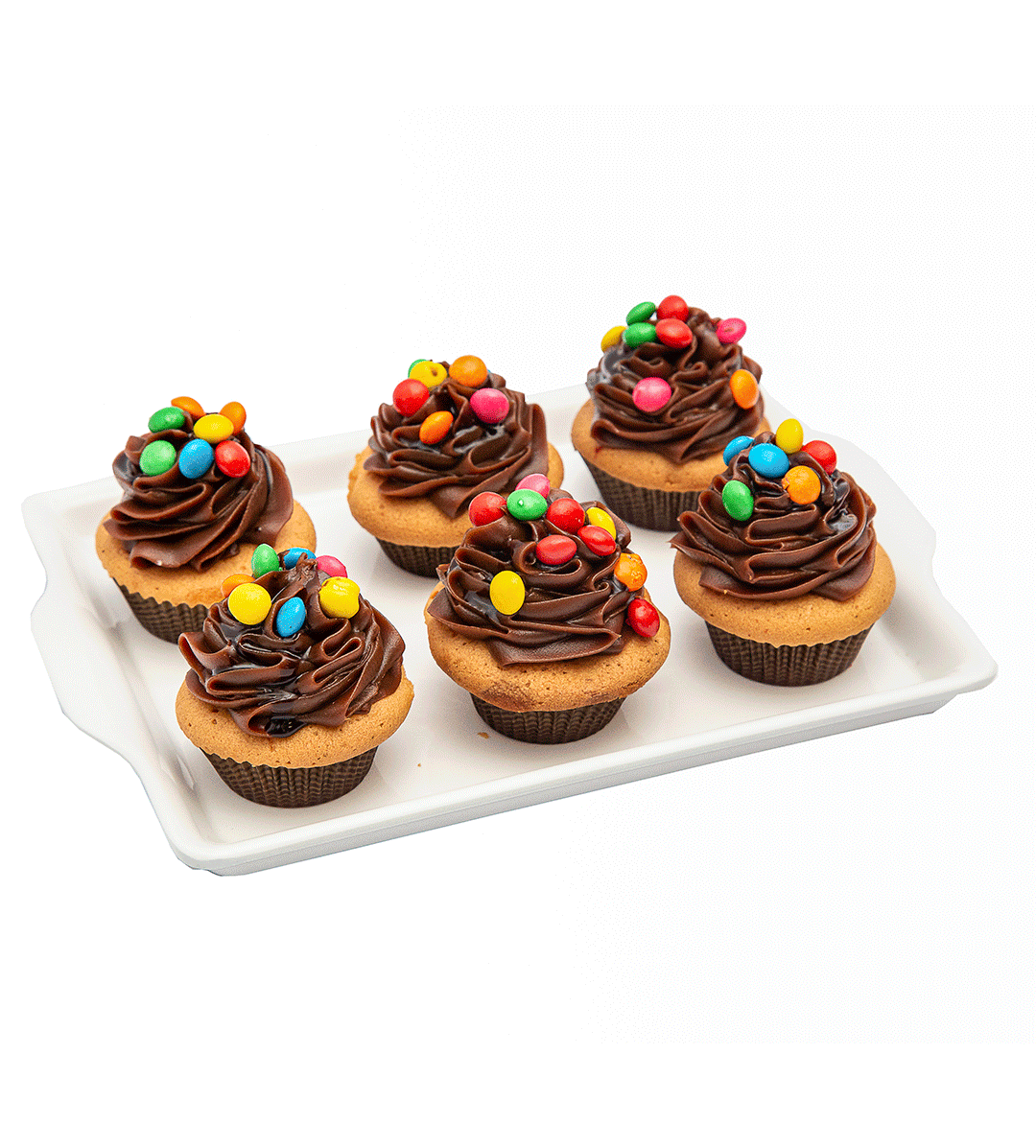 Cupcake gotas de chocolate